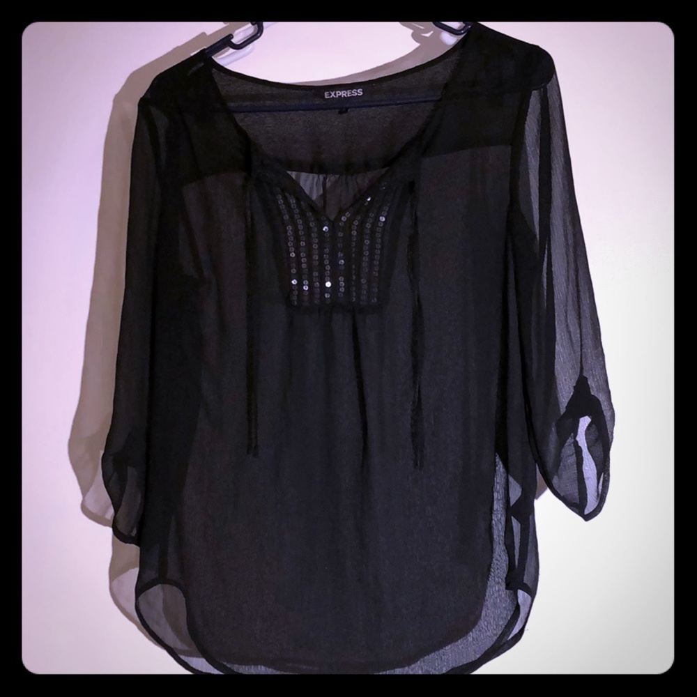 Sheer top